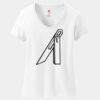 Women's Perfect T Cotton V Neck T Shirt Thumbnail