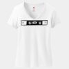 Women's Perfect T Cotton V Neck T Shirt Thumbnail