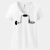 Women's Perfect T Cotton V Neck T Shirt Thumbnail