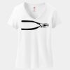 Women's Perfect T Cotton V Neck T Shirt Thumbnail