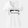 Women's Perfect T Cotton V Neck T Shirt Thumbnail