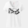 Women's Perfect T Cotton V Neck T Shirt Thumbnail