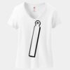 Women's Perfect T Cotton V Neck T Shirt Thumbnail