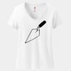 Ladies Perfect T Cotton V Neck T Shirt Thumbnail