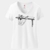 Women's Perfect T Cotton V Neck T Shirt Thumbnail