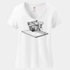 Women's Perfect T Cotton V Neck T Shirt Thumbnail