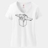 Women's Perfect T Cotton V Neck T Shirt Thumbnail