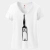 Women's Perfect T Cotton V Neck T Shirt Thumbnail
