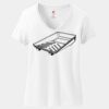 Women's Perfect T Cotton V Neck T Shirt Thumbnail