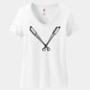 Women's Perfect T Cotton V Neck T Shirt Thumbnail
