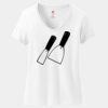 Women's Perfect T Cotton V Neck T Shirt Thumbnail