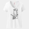 Women's Perfect T Cotton V Neck T Shirt Thumbnail