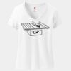 Women's Perfect T Cotton V Neck T Shirt Thumbnail