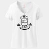 Women's Perfect T Cotton V Neck T Shirt Thumbnail