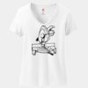 Women's Perfect T Cotton V Neck T Shirt Thumbnail
