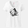 Women's Perfect T Cotton V Neck T Shirt Thumbnail
