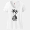 Women's Perfect T Cotton V Neck T Shirt Thumbnail