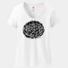 Women's Perfect T Cotton V Neck T Shirt Thumbnail