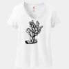Women's Perfect T Cotton V Neck T Shirt Thumbnail