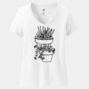 Women's Perfect T Cotton V Neck T Shirt Thumbnail