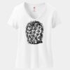 Women's Perfect T Cotton V Neck T Shirt Thumbnail