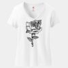 Women's Perfect T Cotton V Neck T Shirt Thumbnail