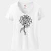 Women's Perfect T Cotton V Neck T Shirt Thumbnail