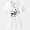 Women's Perfect T Cotton V Neck T Shirt Thumbnail