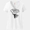 Women's Perfect T Cotton V Neck T Shirt Thumbnail