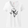 Women's Perfect T Cotton V Neck T Shirt Thumbnail