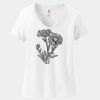 Women's Perfect T Cotton V Neck T Shirt Thumbnail