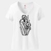 Women's Perfect T Cotton V Neck T Shirt Thumbnail