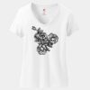 Women's Perfect T Cotton V Neck T Shirt Thumbnail