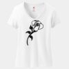 Women's Perfect T Cotton V Neck T Shirt Thumbnail