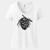 Women's Perfect T Cotton V Neck T Shirt Thumbnail