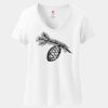 Women's Perfect T Cotton V Neck T Shirt Thumbnail