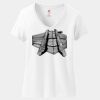 Women's Perfect T Cotton V Neck T Shirt Thumbnail