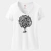 Women's Perfect T Cotton V Neck T Shirt Thumbnail