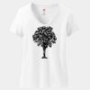 Women's Perfect T Cotton V Neck T Shirt Thumbnail