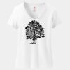 Women's Perfect T Cotton V Neck T Shirt Thumbnail