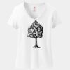 Women's Perfect T Cotton V Neck T Shirt Thumbnail