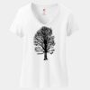 Women's Perfect T Cotton V Neck T Shirt Thumbnail
