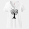 Women's Perfect T Cotton V Neck T Shirt Thumbnail