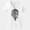 Women's Perfect T Cotton V Neck T Shirt Thumbnail