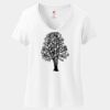Women's Perfect T Cotton V Neck T Shirt Thumbnail