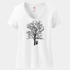 Women's Perfect T Cotton V Neck T Shirt Thumbnail