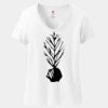 Women's Perfect T Cotton V Neck T Shirt Thumbnail