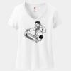 Women's Perfect T Cotton V Neck T Shirt Thumbnail