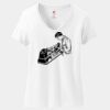 Women's Perfect T Cotton V Neck T Shirt Thumbnail