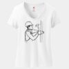 Women's Perfect T Cotton V Neck T Shirt Thumbnail